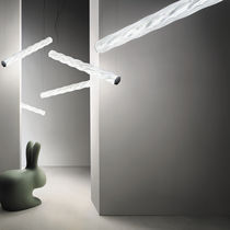 Pendant lamp / Lentiflex® / contemporary...