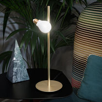 Table lamp / brushed brass / technopolymer...