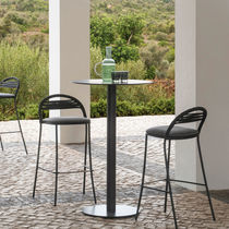 Contemporary bar chair / fabric / rope /...