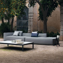 Modular sofa / contemporary / garden / fabric