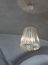 Pendant lamp / crystal / contemporary