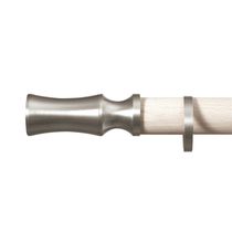 Metal curtain rod
