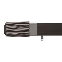 Metal curtain rod / wooden