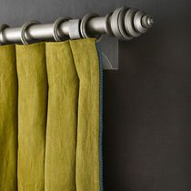 Wooden curtain rod