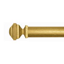 Metal curtain rod