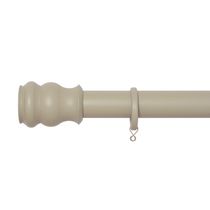 Metal curtain rod