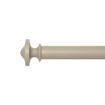 Metal curtain rod