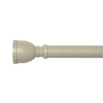 Metal curtain rod