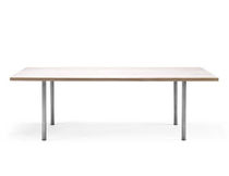 Contemporary coffee table / oak / rectangular