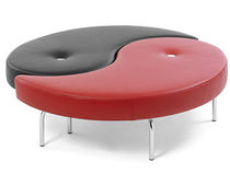 Original design bench / leather / modular