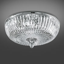 Traditional ceiling light / crystal / metal...