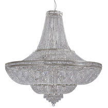 Traditional chandelier / Swarovski® crystal...