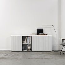 Contemporary sideboard / lacquered MDF