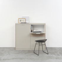 High sideboard / contemporary / lacquered...