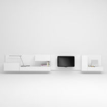 Contemporary TV wall unit / MDF