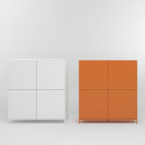 High sideboard / contemporary / lacquered...
