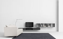 Contemporary TV wall unit / MDF
