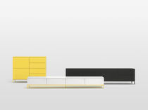 Contemporary sideboard / lacquered MDF