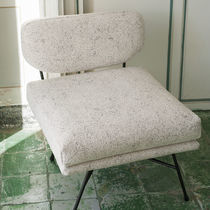 Upholstery fabric / plain / cotton / viscose