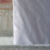 Upholstery fabric / plain / silk / taffeta
