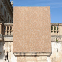 Curtain fabric / geometric pattern / cotton...
