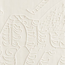 Curtain fabric / patterned / cotton / viscose