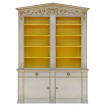 Directoire style bookcase / lacquered wood...