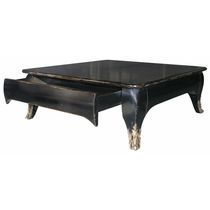 Regency coffee table / pine / square / with...
