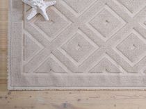 Contemporary rug / patterned / wool / rectangular