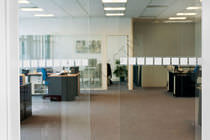 Glazing security film