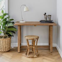 Free-standing desk / traditional / teak...