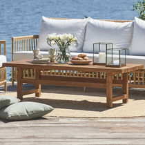 Contemporary coffee table / teak / wooden...