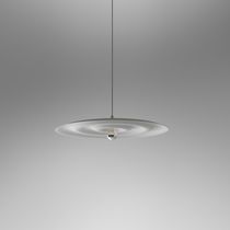 Pendant lamp / aluminum / contemporary /...