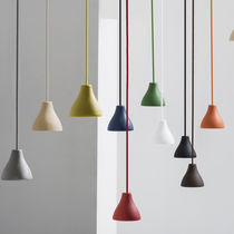Pendant lamp / aluminum / contemporary /...