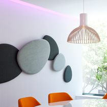 Pendant lamp / contemporary / birch / handmade