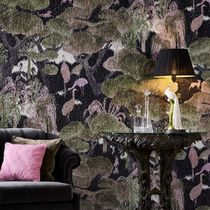 Contemporary wallpaper / fabric / nature...