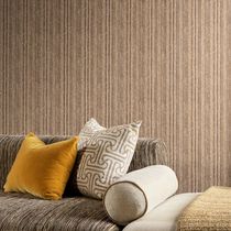 Contemporary wallpaper / fabric / striped...