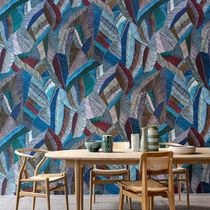 Contemporary wallpaper / fabric / patterned...