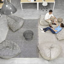 Contemporary rug / patterned / wool / rectangular
