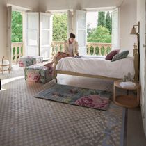 Contemporary rug / patterned / wool / felt