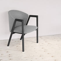 Contemporary chair / upholstered / fabric...