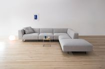 Modular sofa / contemporary / fabric / contract
