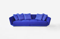 Contemporary sofa / fabric / 3-seater /...
