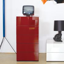 Contemporary chiffonier / lacquered wood...