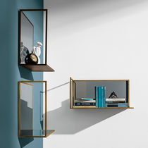 Wall-mounted shelf / contemporary / lacquered...