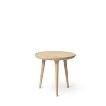 Contemporary side table / oak / oak base...