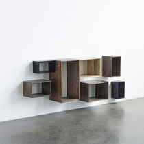 Wall-mounted shelf / modular / contemporary...