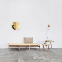 Contemporary daybed / cotton / matte lacquered...