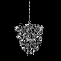 Pendant lamp / steel / contemporary / incandescent