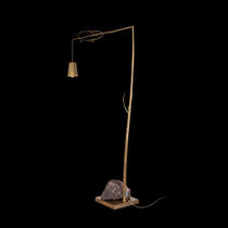 Floor-standing lamp / steel / contemporary...